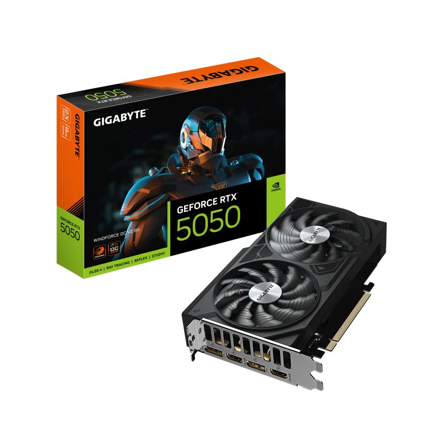 GIGABYTE GeForce RTX 5050 WINDFORCE OC V2 8G NVIDIA 8 GB GDDR6