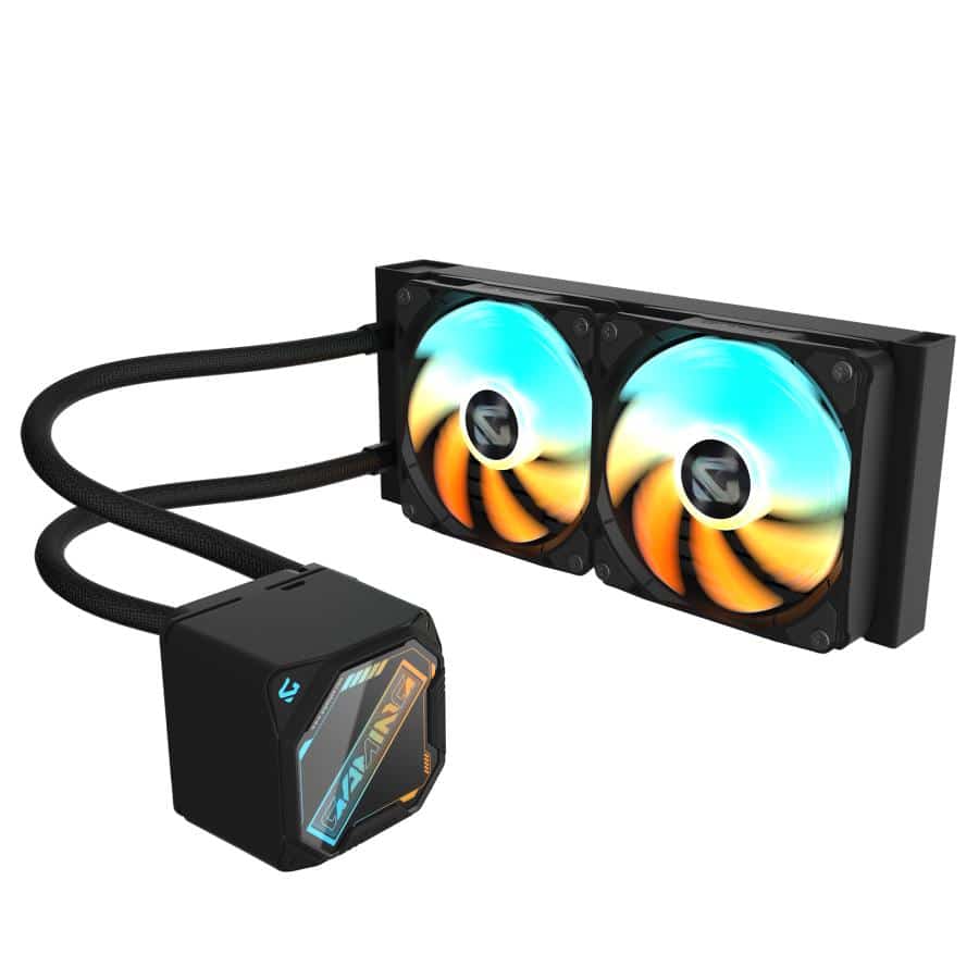 GIGABYTE GAMING 240 Processor Alles-in-één vloeistofkoeler 12 cm Zwart - Afbeelding 3