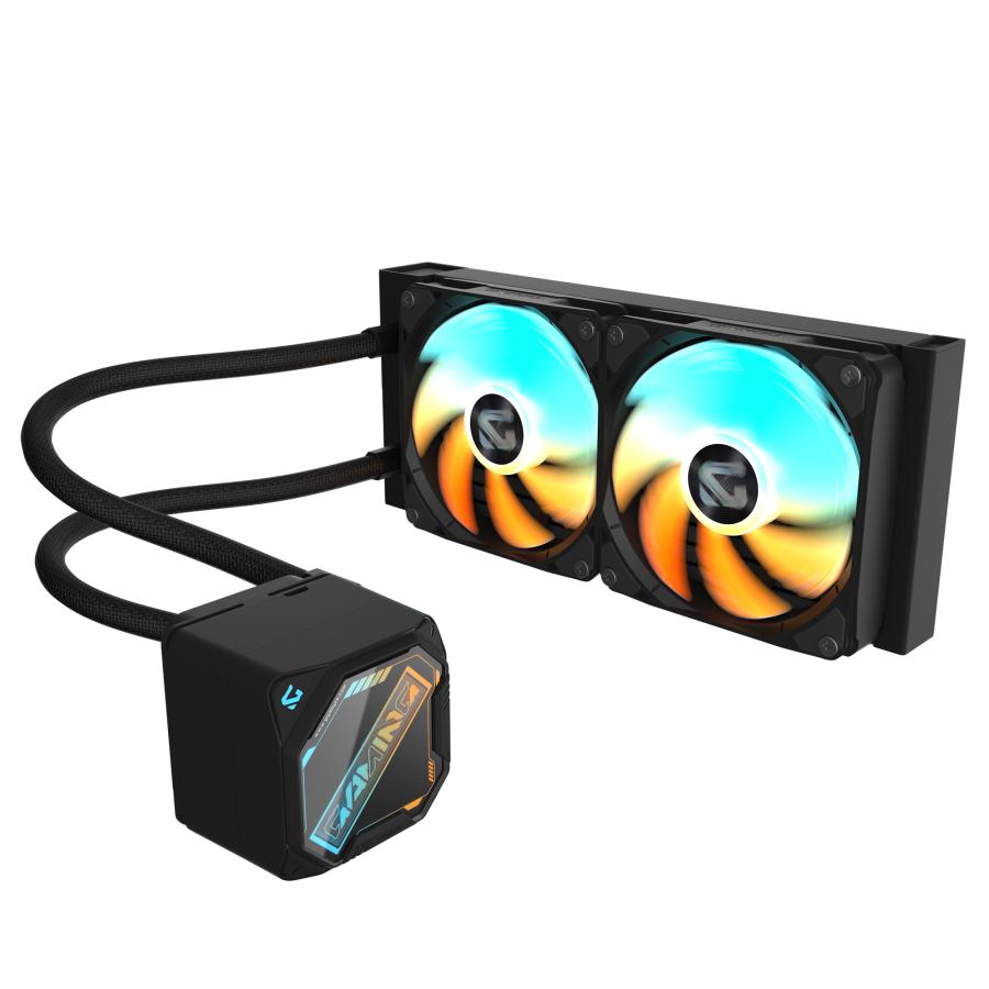 GIGABYTE GAMING 240 Processor Alles-in-één vloeistofkoeler 12 cm Zwart - Afbeelding 2