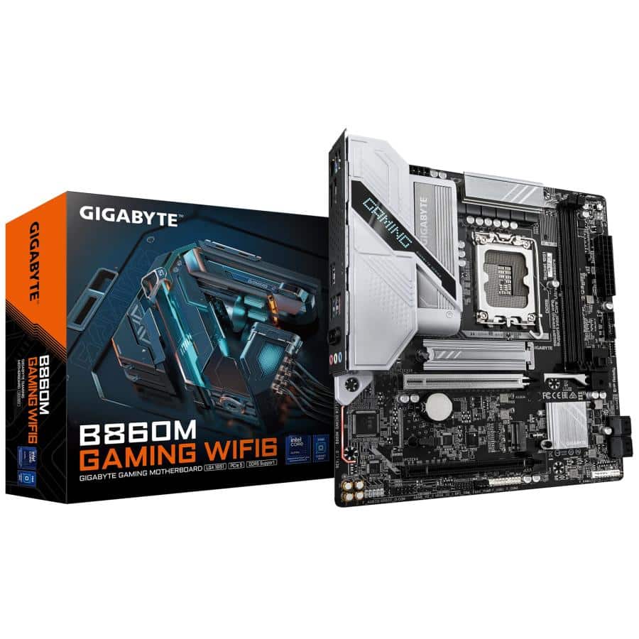 GIGABYTE B860M GAMING WIFI6 moederbord Intel B860 Express LGA 1851 (Socket V1) micro ATX - Afbeelding 2