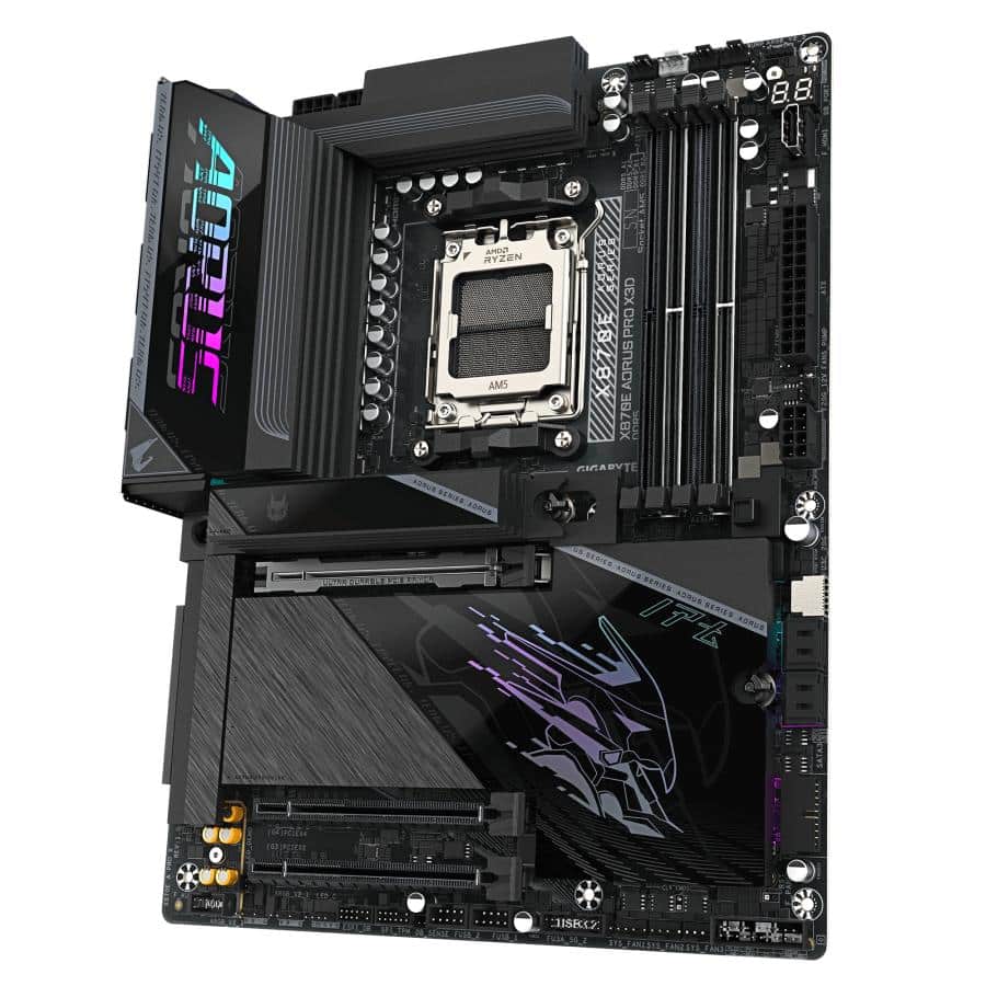 GIGABYTE X870E AORUS PRO X3D AMD X870E Socket AM5 ATX - Afbeelding 5