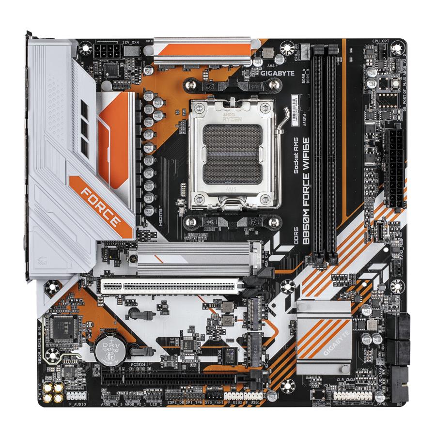 GIGABYTE B850M FORCE WIFI6E AMD B850 Socket AM5 micro ATX - Afbeelding 3