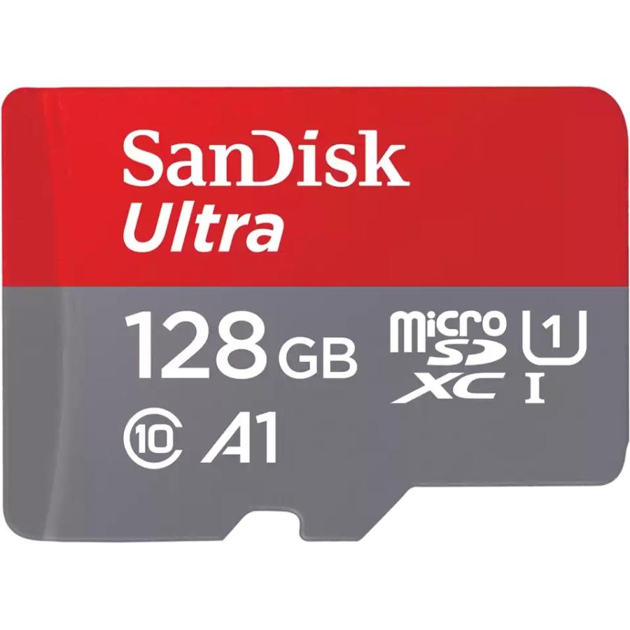 Sandisk SDSQUAB-128G-GN6MA Ultra microSDXC w/ adapter, 64GB, UHS-I, A1, 140MB/s