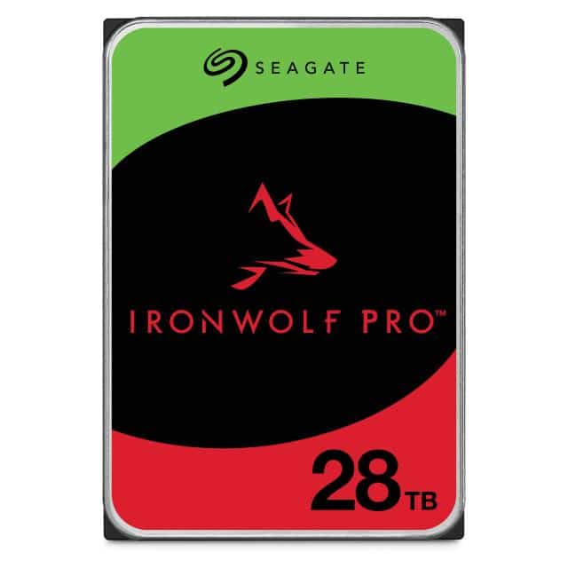 Seagate IronWolf Pro ST28000NT000 interne harde schijf 28 TB 7200 RPM 512 MB 3.5" SATA III