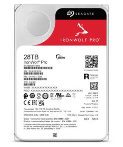 Seagate IronWolf Pro ST28000NT000 interne harde schijf 28 TB 7200 RPM 512 MB 3.5" SATA III - Afbeelding 4