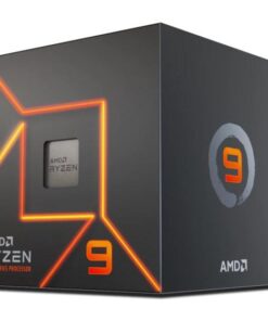 AMD 100-100000590BOX Ryzen 9 7900 Box, AMD AM5, 12-Core HT, 3.7/ 5.4 Ghz, 64MB, DDR5, 65W, Boxed
