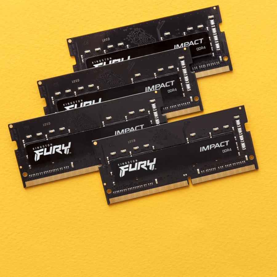 Kingston Technology FURY 8GB 3200MT/s DDR4 CL20 SODIMM Impact - Afbeelding 4