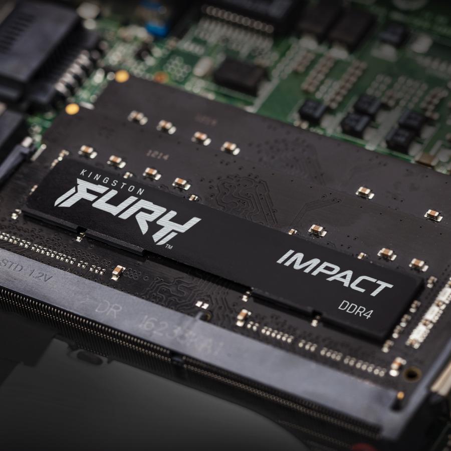 Kingston Technology FURY 8GB 3200MT/s DDR4 CL20 SODIMM Impact - Afbeelding 5