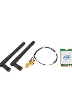 Shuttle WLN-M12 - Intel WLAN-AX210/Bluetooth Combo Kit inklusief M.2 card, cables and externe antennes voor Slim PCs