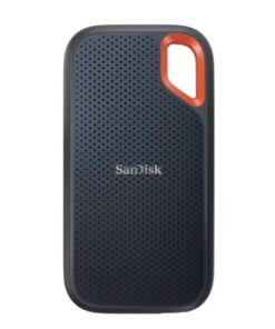 SanDisk SDSSDE61-4T00-G25 Extreme Portable SSD, 4TB, USB Type-C, PCIe NVME, 1050/ 1000 MB/s, Black