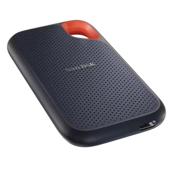 SanDisk SDSSDE61-4T00-G25 Extreme Portable SSD, 4TB, USB Type-C, PCIe NVME, 1050/ 1000 MB/s, Black - Afbeelding 3
