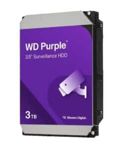 WESTERN DIGITAL WD34PURZ Purple internal HDD, 3 TB, 3.5", SATA3, 5400 RPM, 128 MB