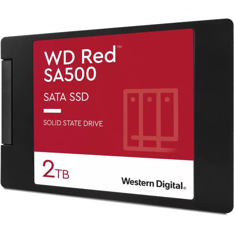Western Digital WDS200T2R0A-68CKB0 WD Red SA500 SSD, 2 TB, 2.5", Serial-ATA3 - Afbeelding 2