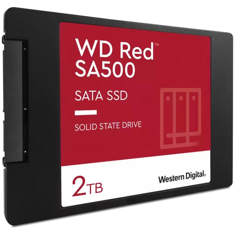 Western Digital WDS200T2R0A-68CKB0 WD Red SA500 SSD, 2 TB, 2.5", Serial-ATA3 - Afbeelding 3