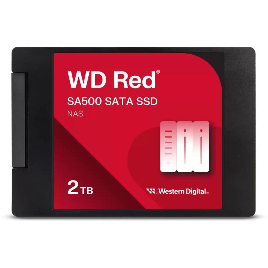 Western Digital WDS200T2R0A-68CKB0 WD Red SA500 SSD, 2 TB, 2.5", Serial-ATA3 - Afbeelding 5