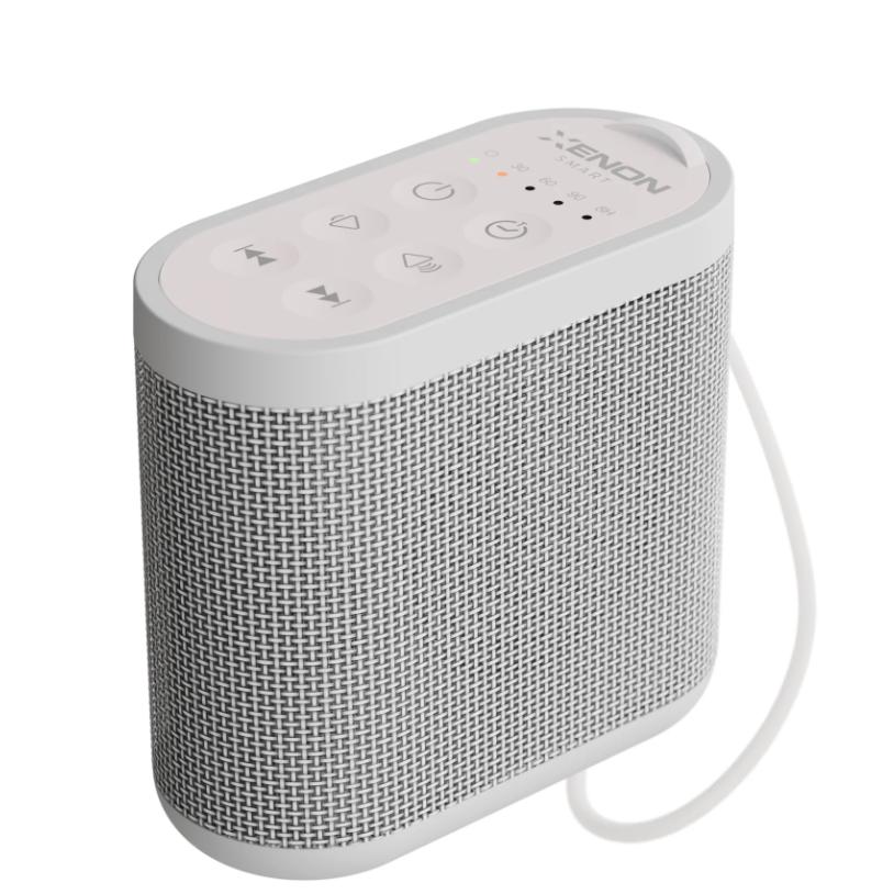 XENON SMART X6230_M0 Baby White Noise Machine met Geluiden & Nachtlampje, USB Type-C,Oplaadbaar, Wit