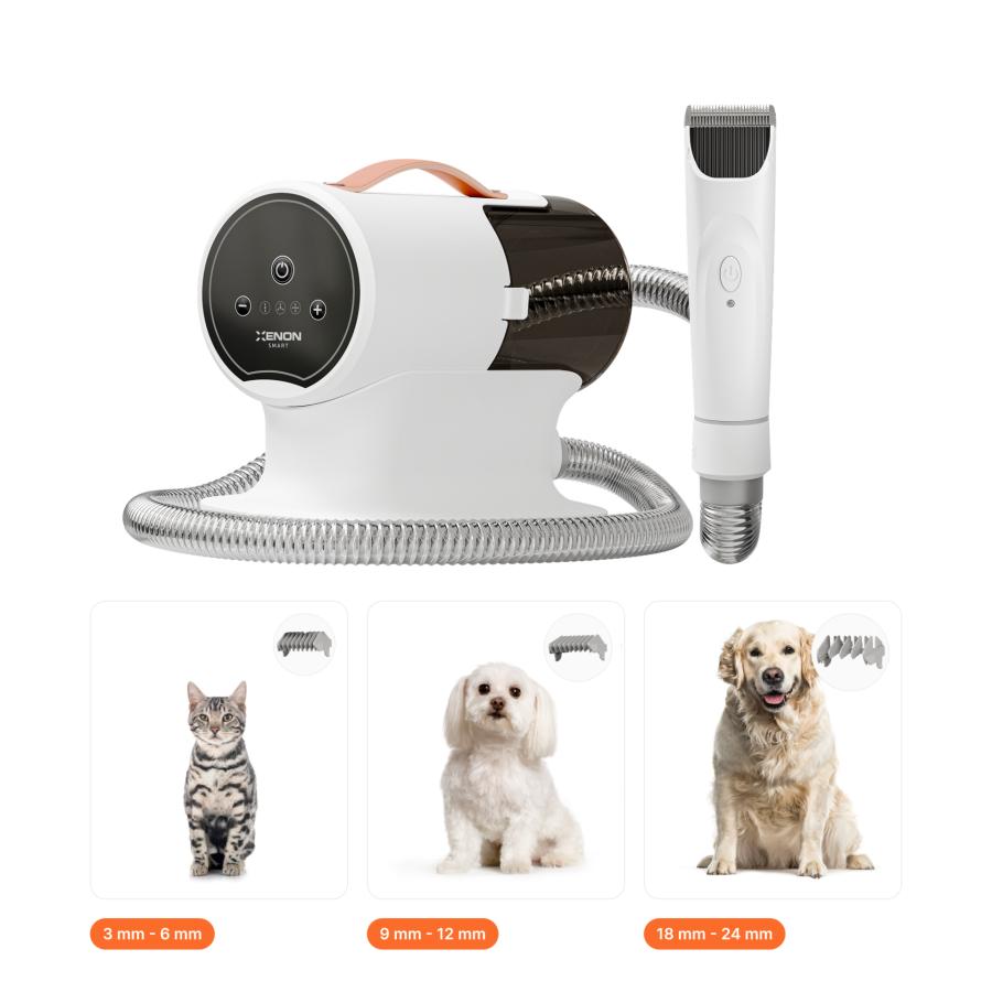XENON SMART X6301 Pet Care Set, Hair Removal and Grooming Machine, - Afbeelding 5