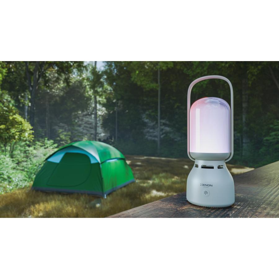 XENON SMART X6850 Portable RGB Lamp & Speaker, 5 W 52 mm, 2.4W, 100LM, Bluetooth 5.4, Rechargable - Afbeelding 5