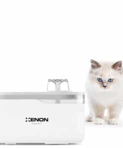 XENON SMART X8650_M1 Smart Cat Water Fountain - White, Wi-Fi 2.4GHz + BLE, < 35 dB, 5v adapter