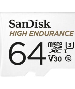 SanDisk SDSQQNR-064G-GN6IA High Endurance microSDHC, 64GB, V30 UHS-I, 100MB/s