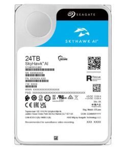 Seagate SkyHawk AI interne harde schijf 24 TB 7200 RPM 512 MB 3.5" SATA III - Afbeelding 4