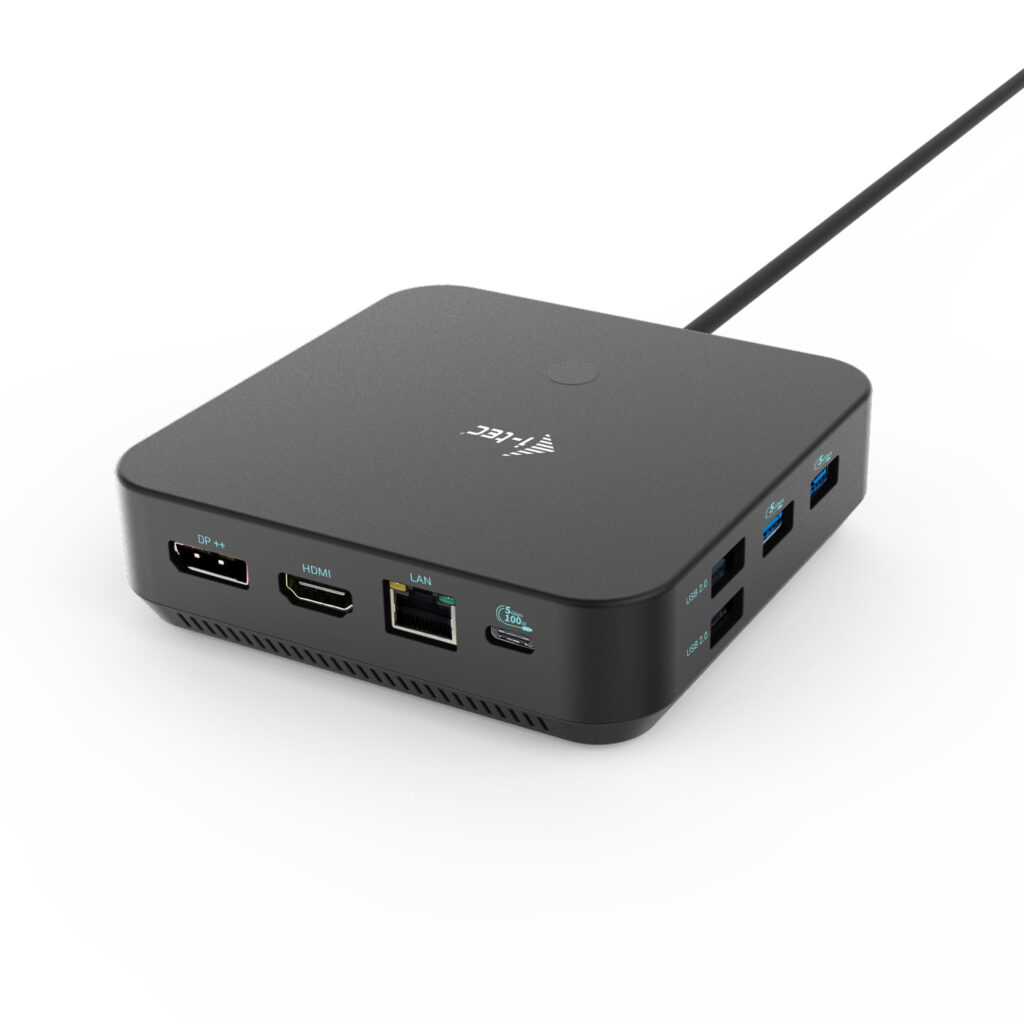i-tec USB-C HDMI Dual DP Docking Station with Power Delivery 100 W - Afbeelding 3