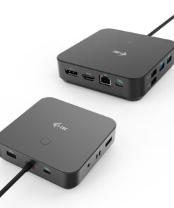 i-tec USB-C HDMI Dual DP Docking Station with Power Delivery 100 W + Universal Charger 100 W