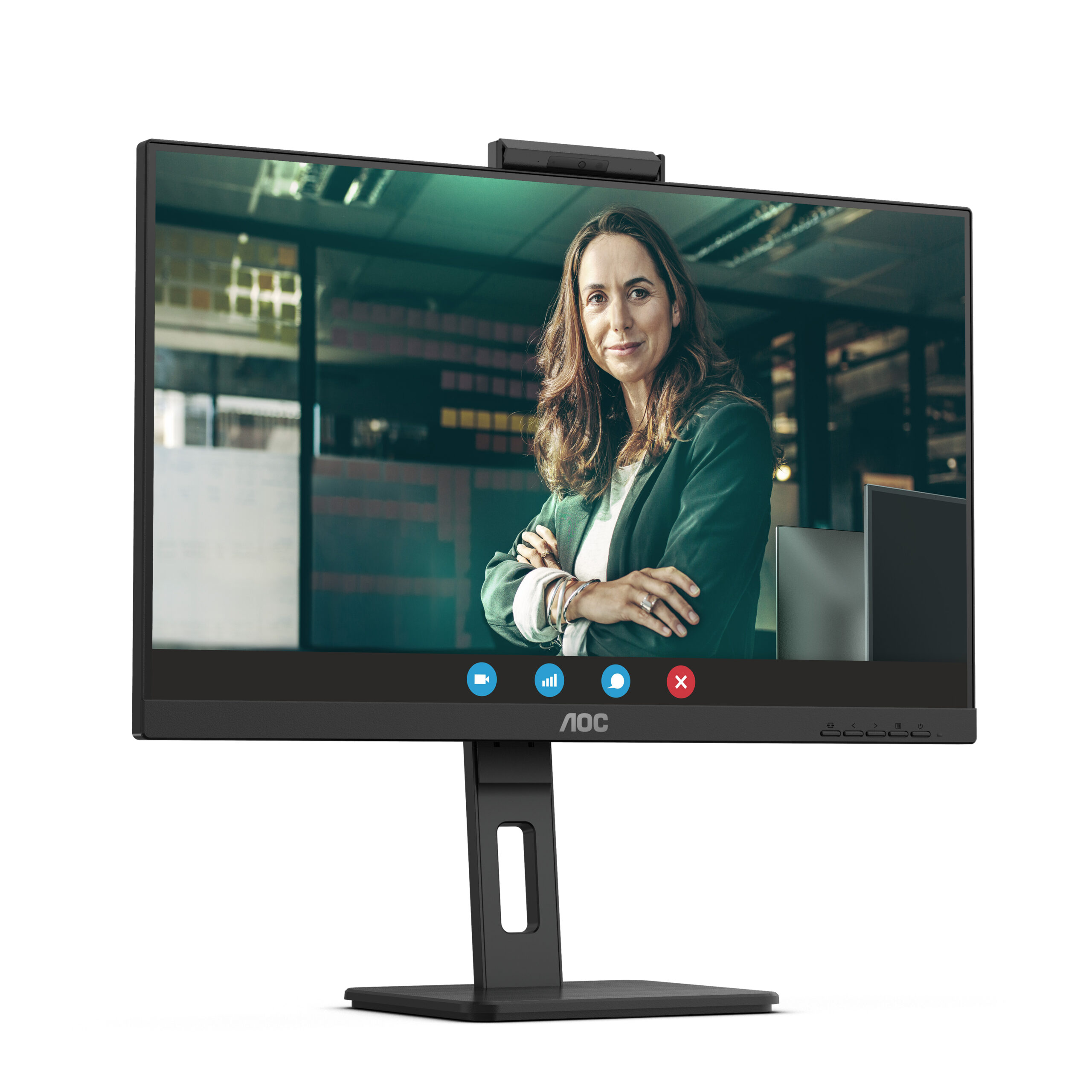 AOC Q27P3CW computer monitor 68,6 cm (27") 2560 x 1440 Pixels Quad HD LED Zwart - Afbeelding 3