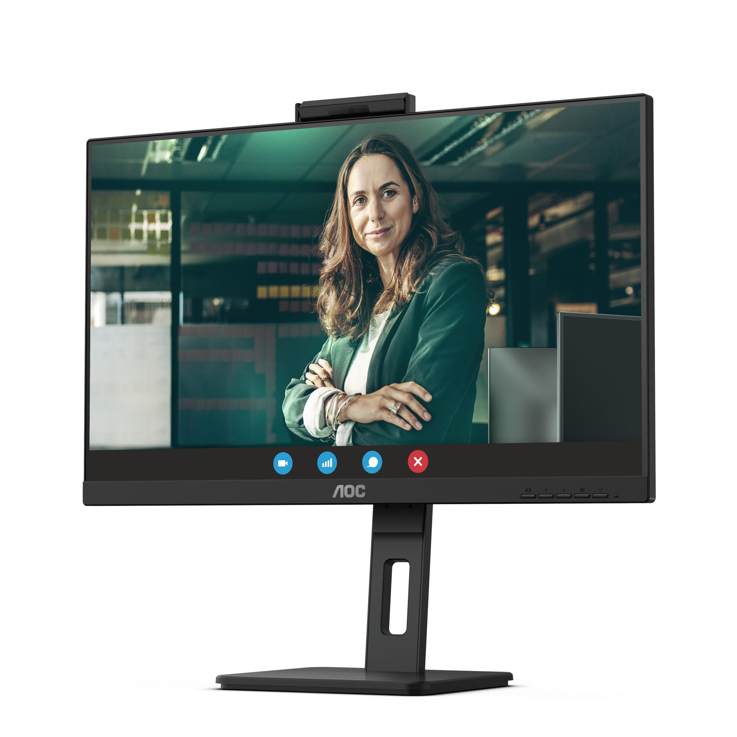 AOC Q27P3CW computer monitor 68,6 cm (27") 2560 x 1440 Pixels Quad HD LED Zwart - Afbeelding 2