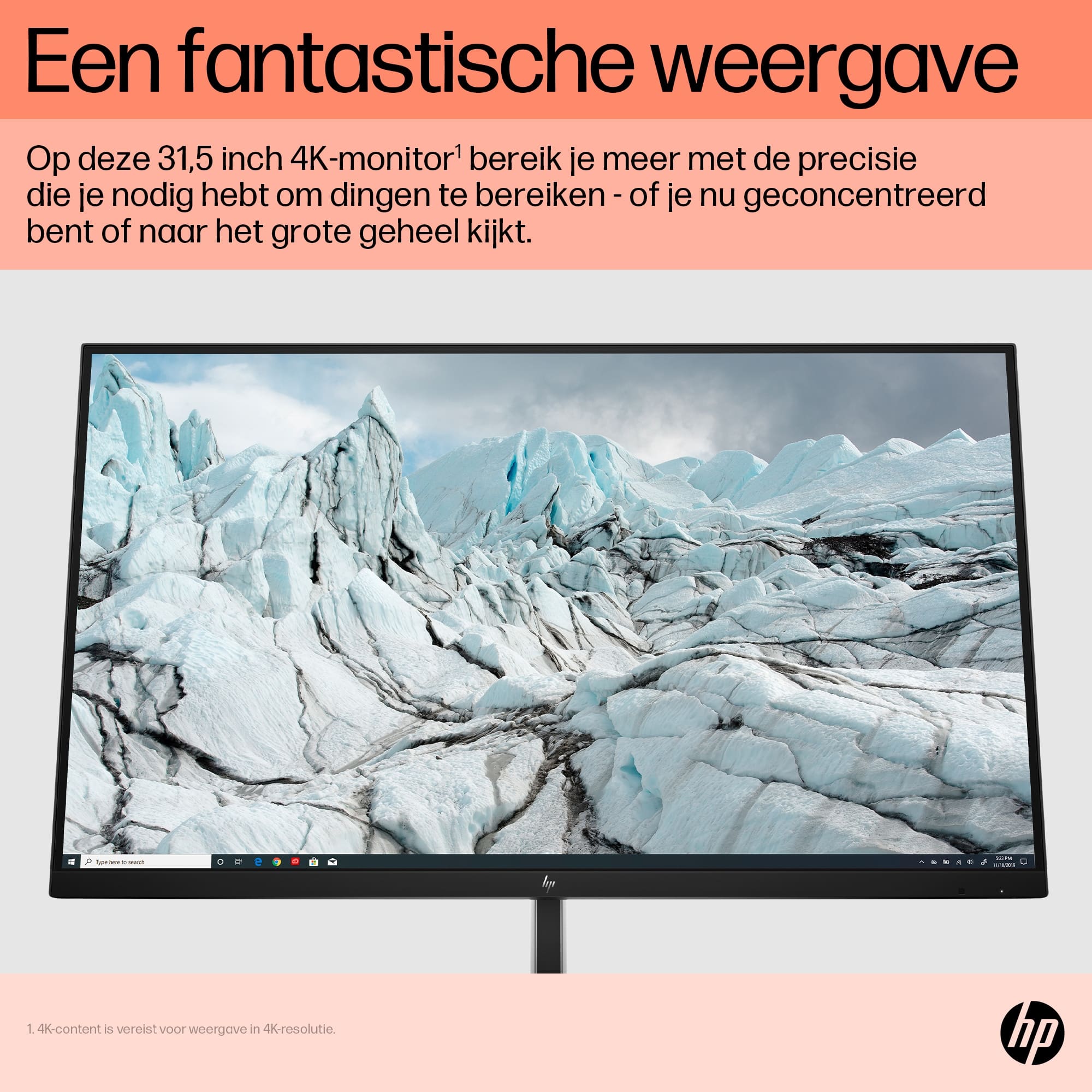 HP E32k G5 4K USB C-monitor - Afbeelding 2