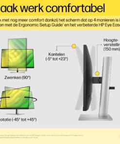 HP E24q G5 QHD-monitor - Afbeelding 6