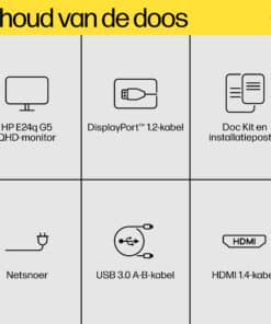 HP E24q G5 QHD-monitor