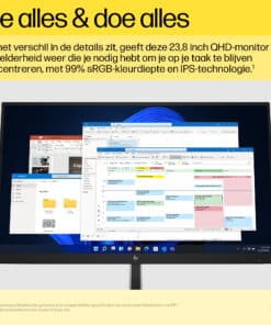 HP E24q G5 QHD-monitor - Afbeelding 2