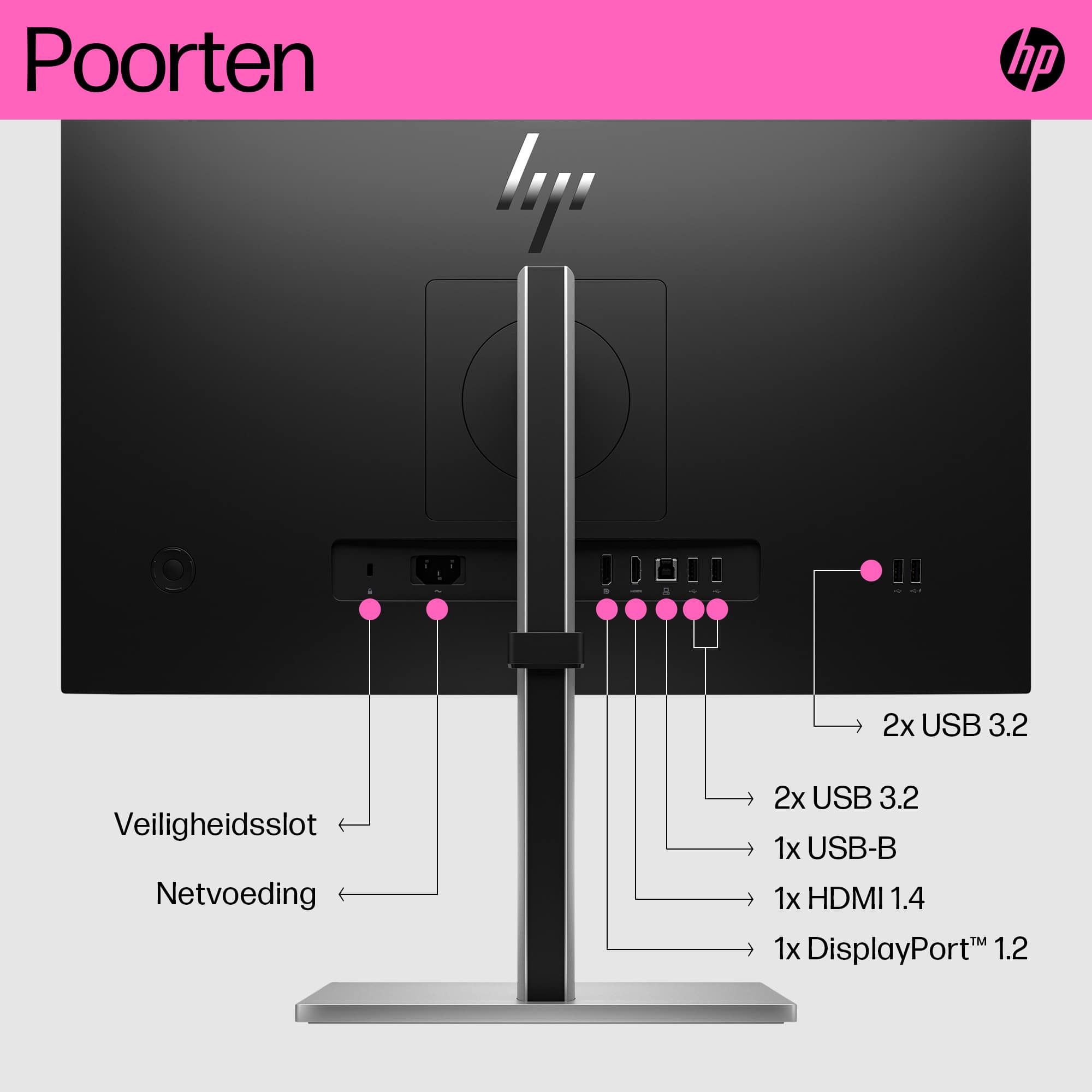 HP E24t G5 FHD Touch Monitor - Afbeelding 6