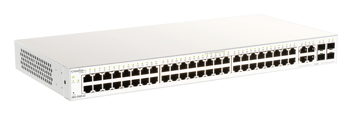 D-Link DBS-2000-52MP/E netwerk-switch Managed L2 Gigabit Ethernet (10/100/1000) Power over Ethernet (PoE) Wit - Afbeelding 3