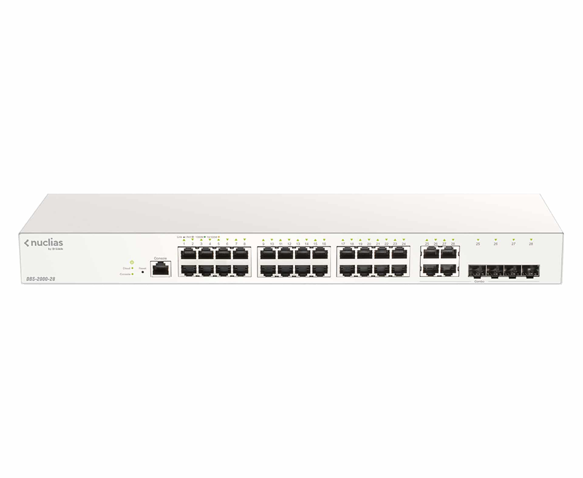 D-Link DBS-2000-28/E netwerk-switch Managed L2 Gigabit Ethernet (10/100/1000) Grijs - Afbeelding 3