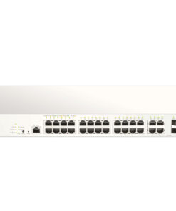 D-Link DBS-2000-28MP/E netwerk-switch Managed L2 Gigabit Ethernet (10/100/1000) Power over Ethernet (PoE) Grijs