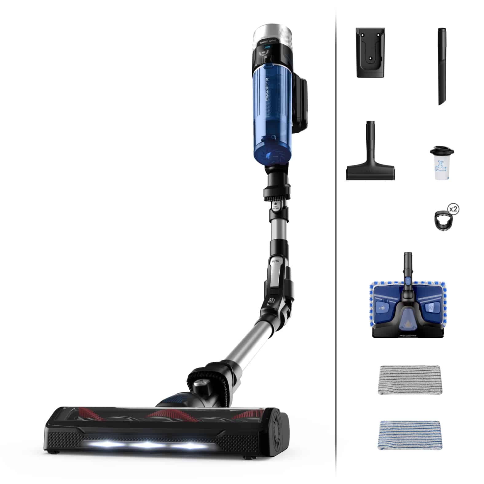 Rowenta X-Force Flex 9.60 Aqua RH20C0 Steelstofzuiger