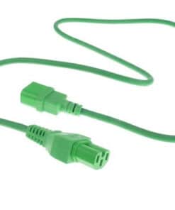 ACT Netsnoer C14 - C15 groen 2 m - Afbeelding 2