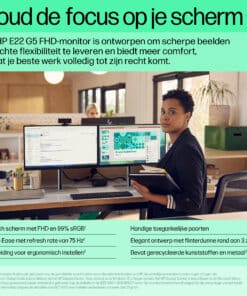 HP E-Series E22 G5 FHD-monitor - Afbeelding 8