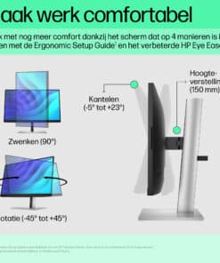 HP E-Series E22 G5 FHD-monitor - Afbeelding 3