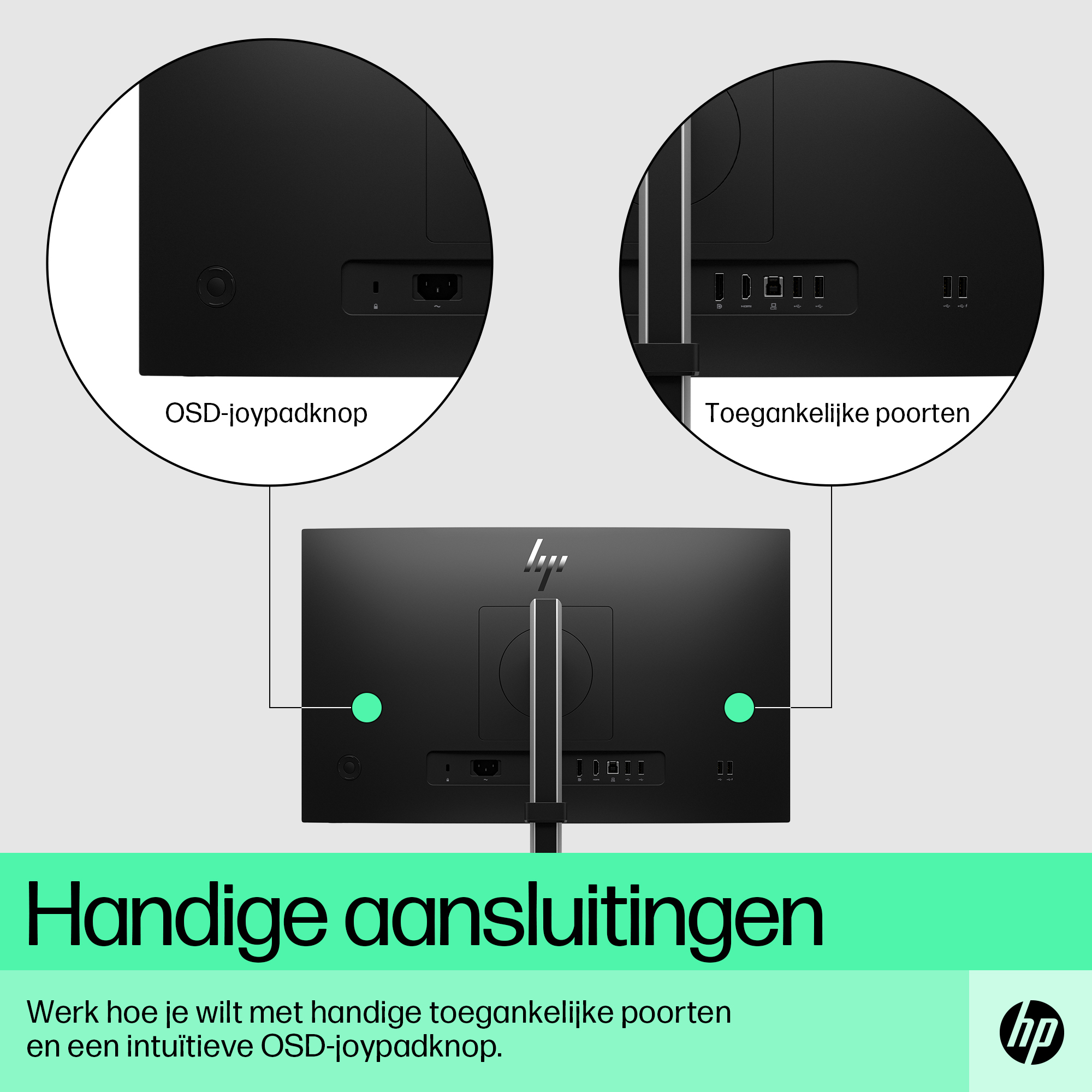 HP E-Series E22 G5 FHD-monitor - Afbeelding 4