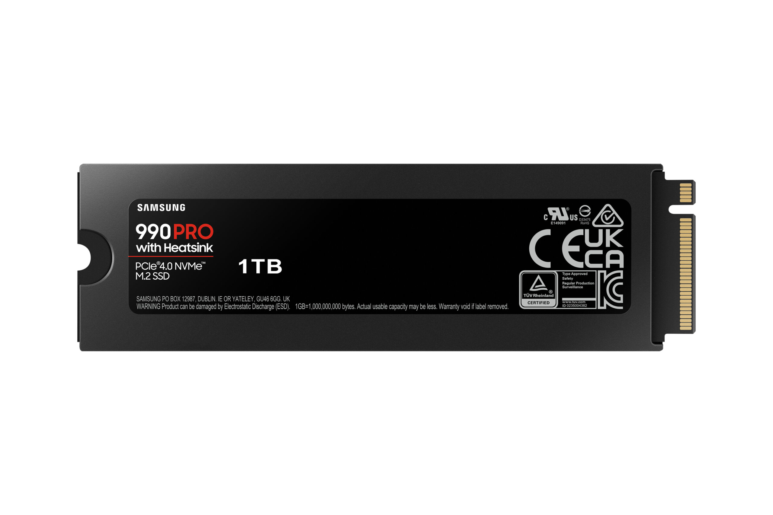 Samsung MZ-V9P1T0 1 TB M.2 PCI Express 4.0 NVMe V-NAND MLC