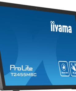 iiyama T2455MSC-B1 computer monitor 61 cm (24") 1920 x 1080 Pixels Full HD LED Touchscreen Zwart - Afbeelding 3
