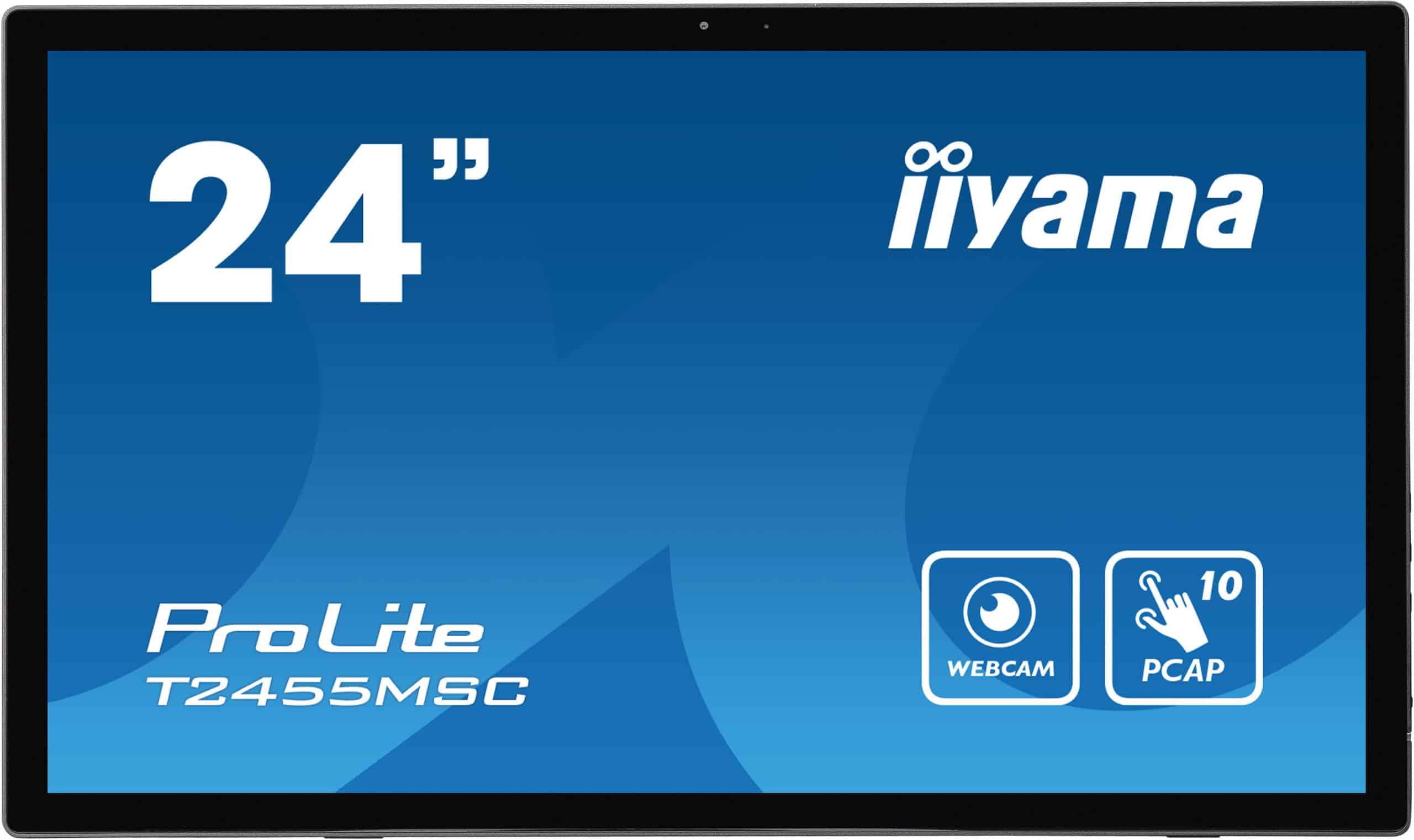iiyama T2455MSC-B1 computer monitor 61 cm (24") 1920 x 1080 Pixels Full HD LED Touchscreen Zwart - Afbeelding 2