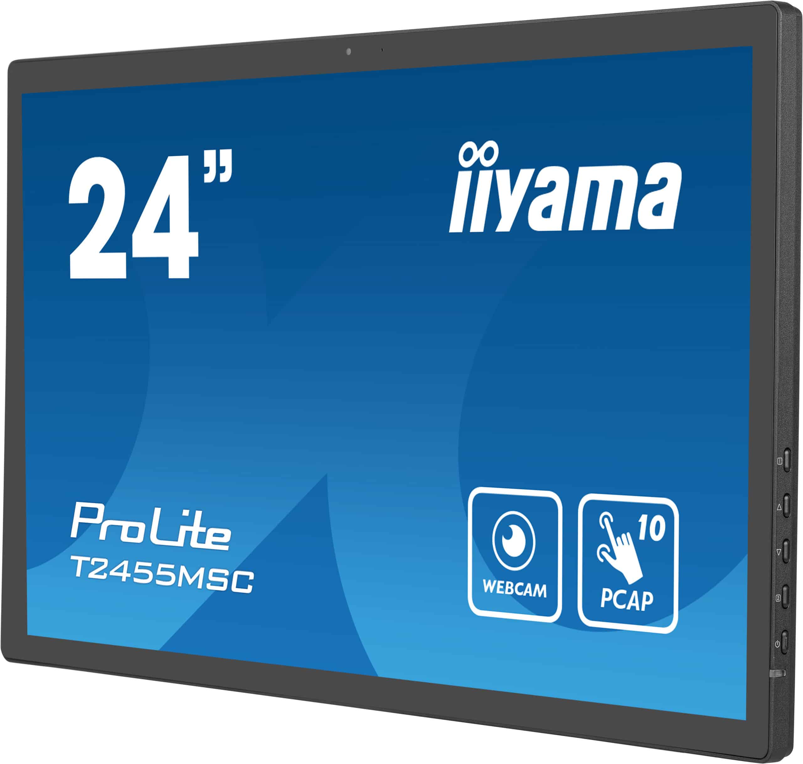 iiyama T2455MSC-B1 computer monitor 61 cm (24") 1920 x 1080 Pixels Full HD LED Touchscreen Zwart - Afbeelding 4