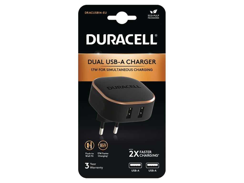 Duracell DRACUSB14-EU oplader voor mobiele apparatuur Zwart - Afbeelding 2