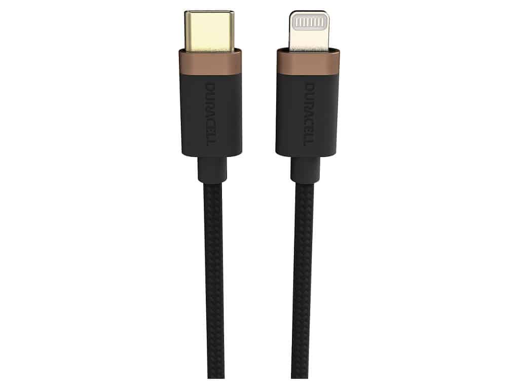 Duracell USB9022A Lightning-kabel Zwart - Afbeelding 2