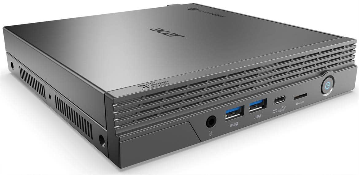 Acer Chromebox CXI5 Intel Core i5-1235U 16 GB DDR4-SDRAM 256 GB SSD ChromeOS Mini PC Zilver - Afbeelding 2