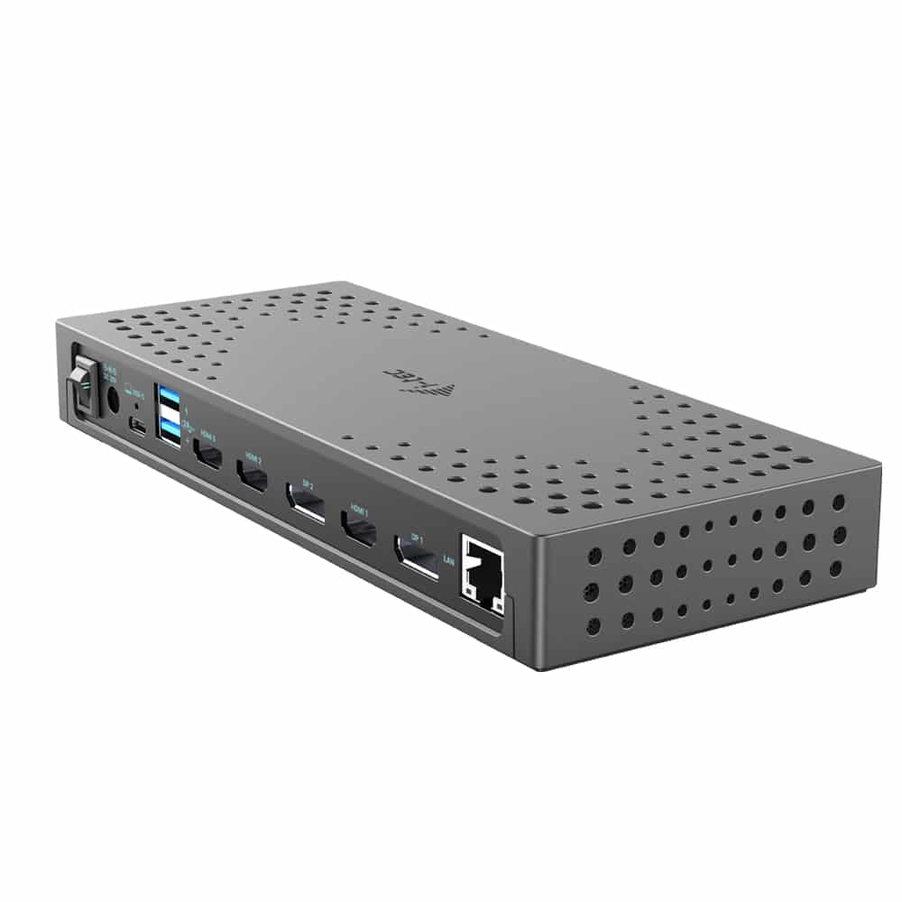 i-tec USB 3.0 / USB-C / Thunderbolt, 3x 4K Docking Station Gen 2 + Power Delivery 100W - Afbeelding 2